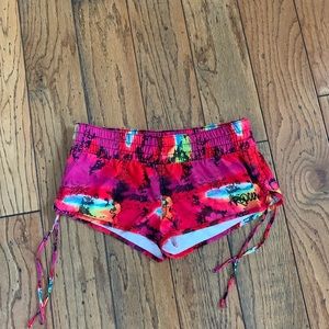 Colorful rip curl like new shorts